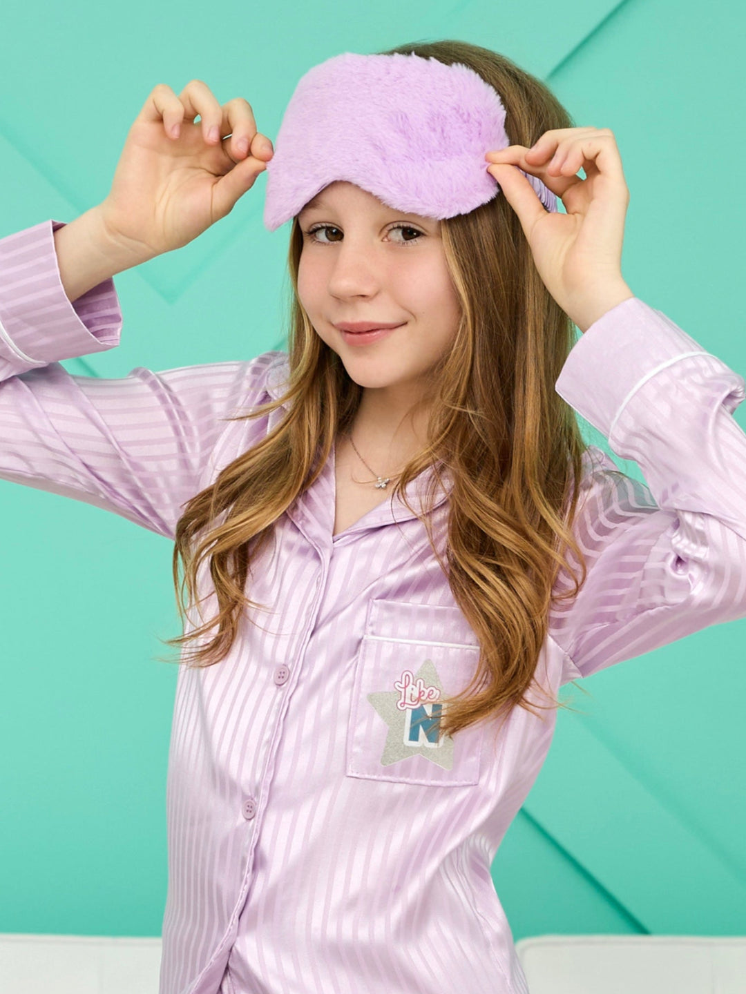 Cozy Lavender Plush Sleep Eye Mask