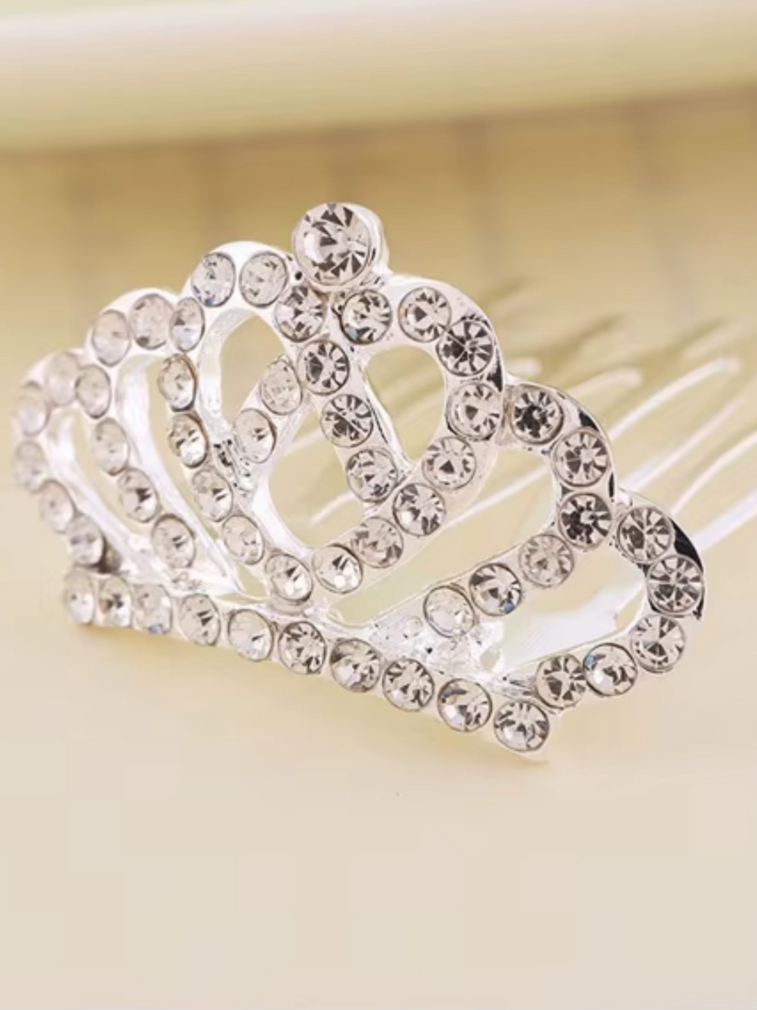 Girls' Mini Rhinestone Sparkly Crown