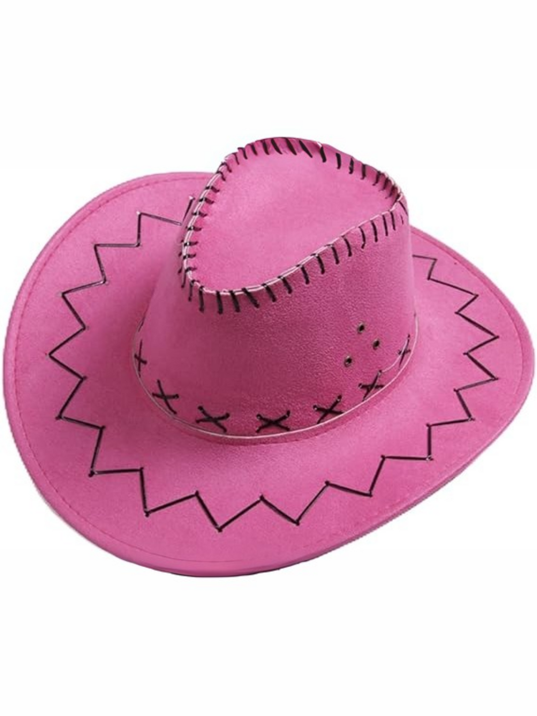 Girls Cowgirl Fashion Hot Pink Hat