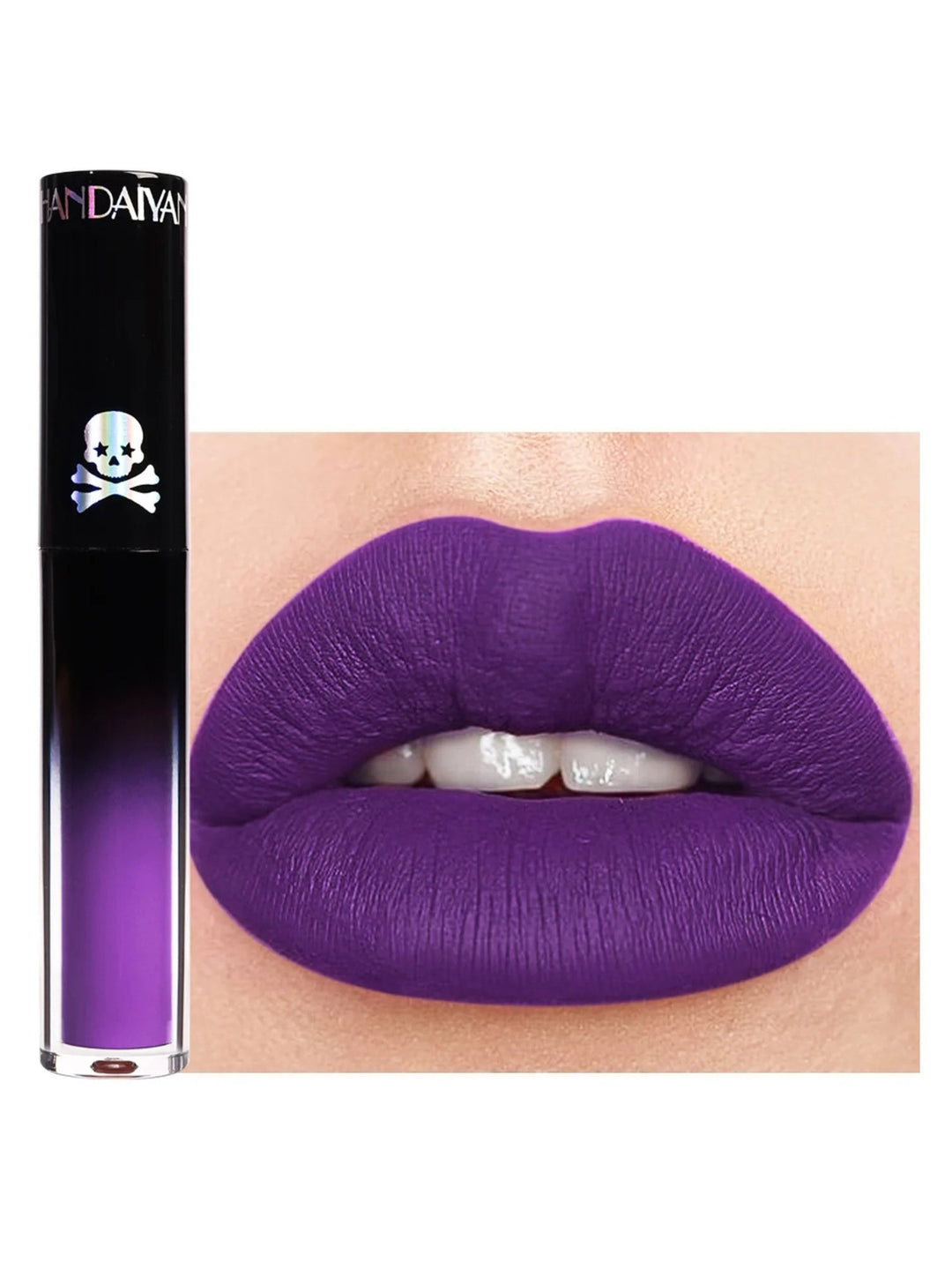 Bold Purple Matte Lipstick