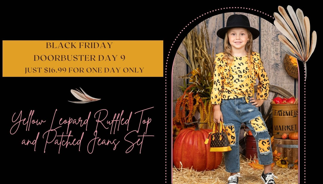 Don't Be Spotted Without Our Black Friday Doorbuster Day 9