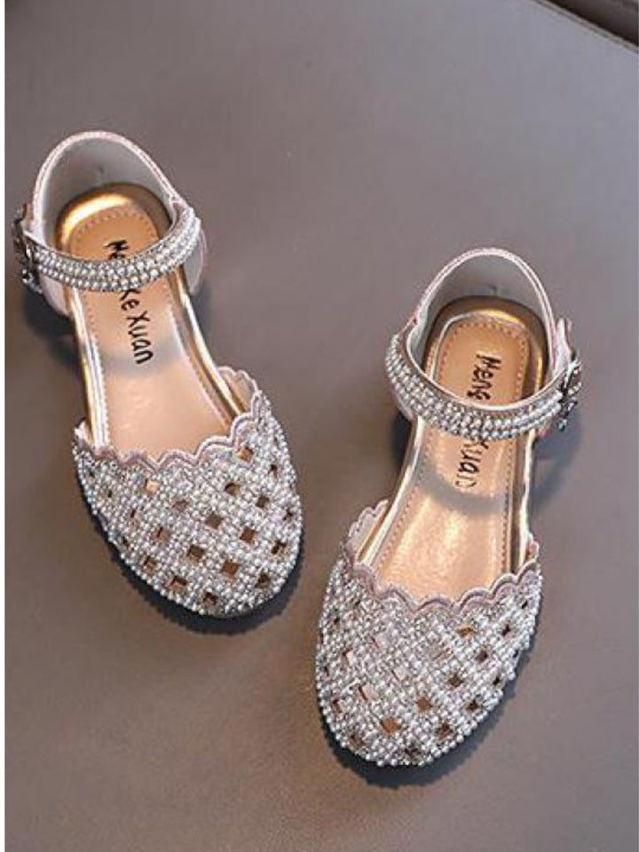 Shimmer Stride Soft Leather Sandals