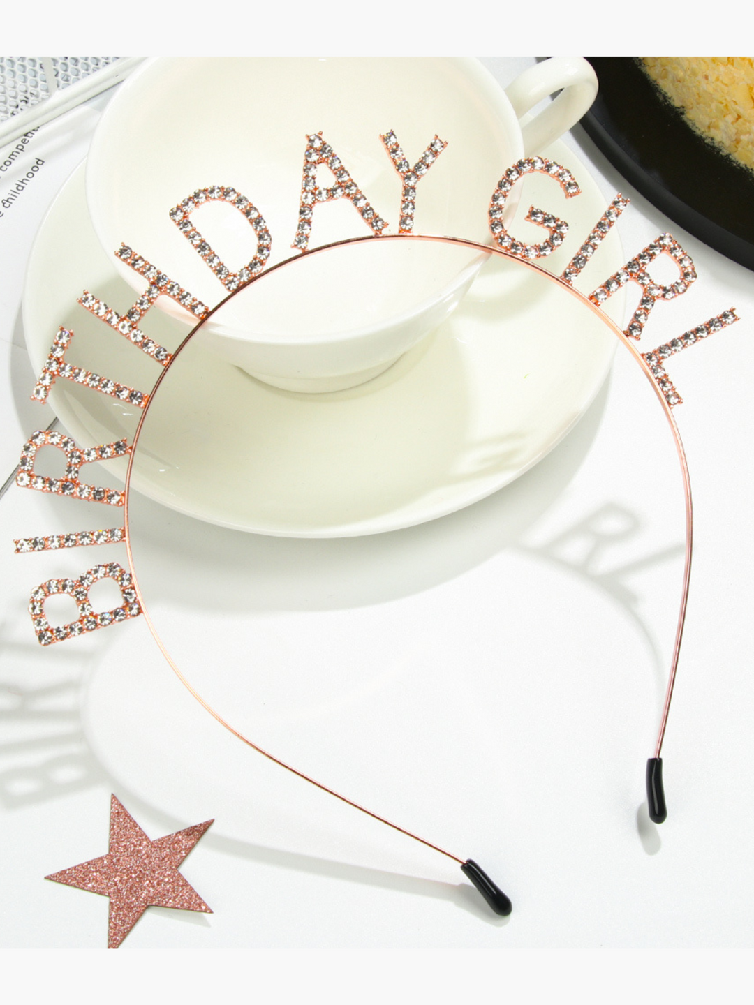 Mia Belle Girls Rhinestone Birthday Girl Headband | Girls Accessories