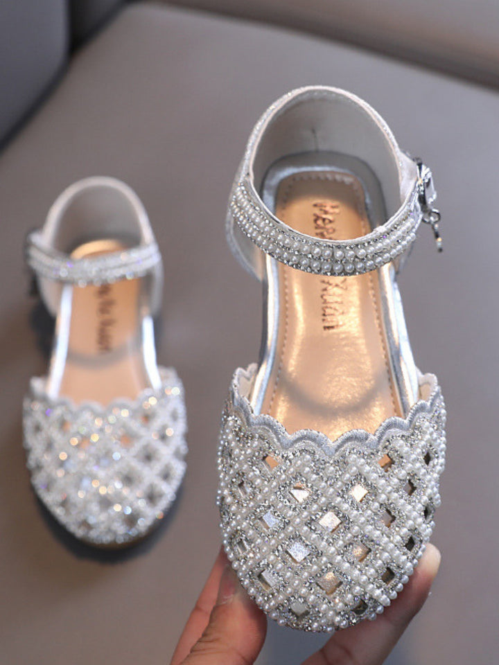 Shimmer Stride Soft Leather Sandals