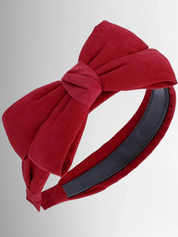 Look At Me Red Bow Headband