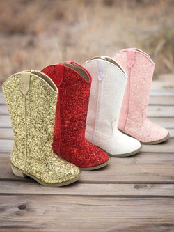 Sparkle and Shine Cowboy Boots by Liv and Mia
