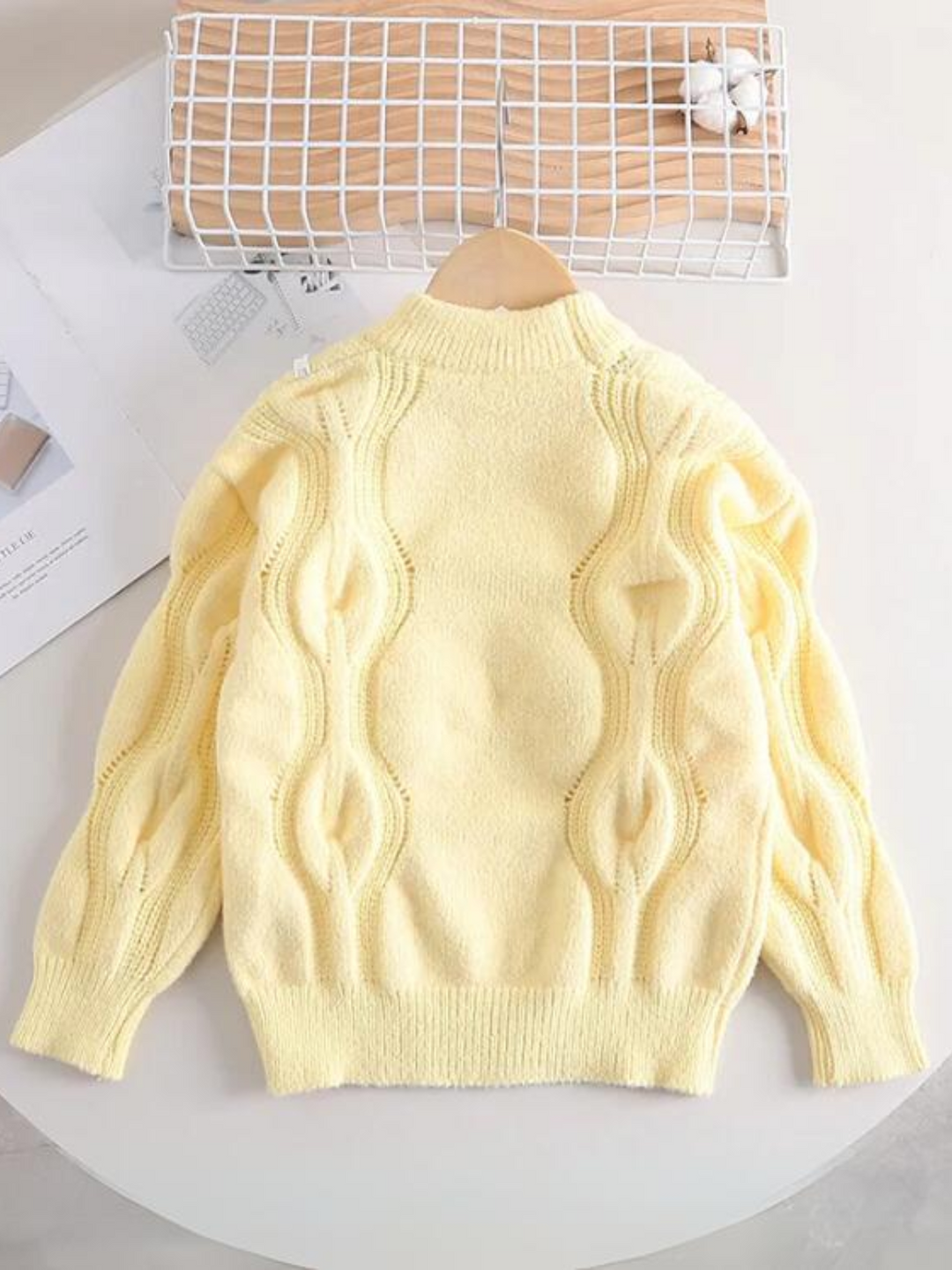 Mia Belle Girls Knit Pullover Sweater | Girls Winter Tops