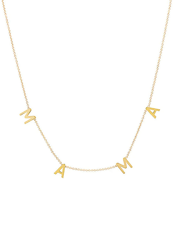 "MAMA" Charm Necklace