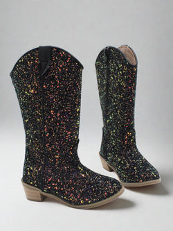 Sparkle and Shine Cowboy Boots by Liv and Mia