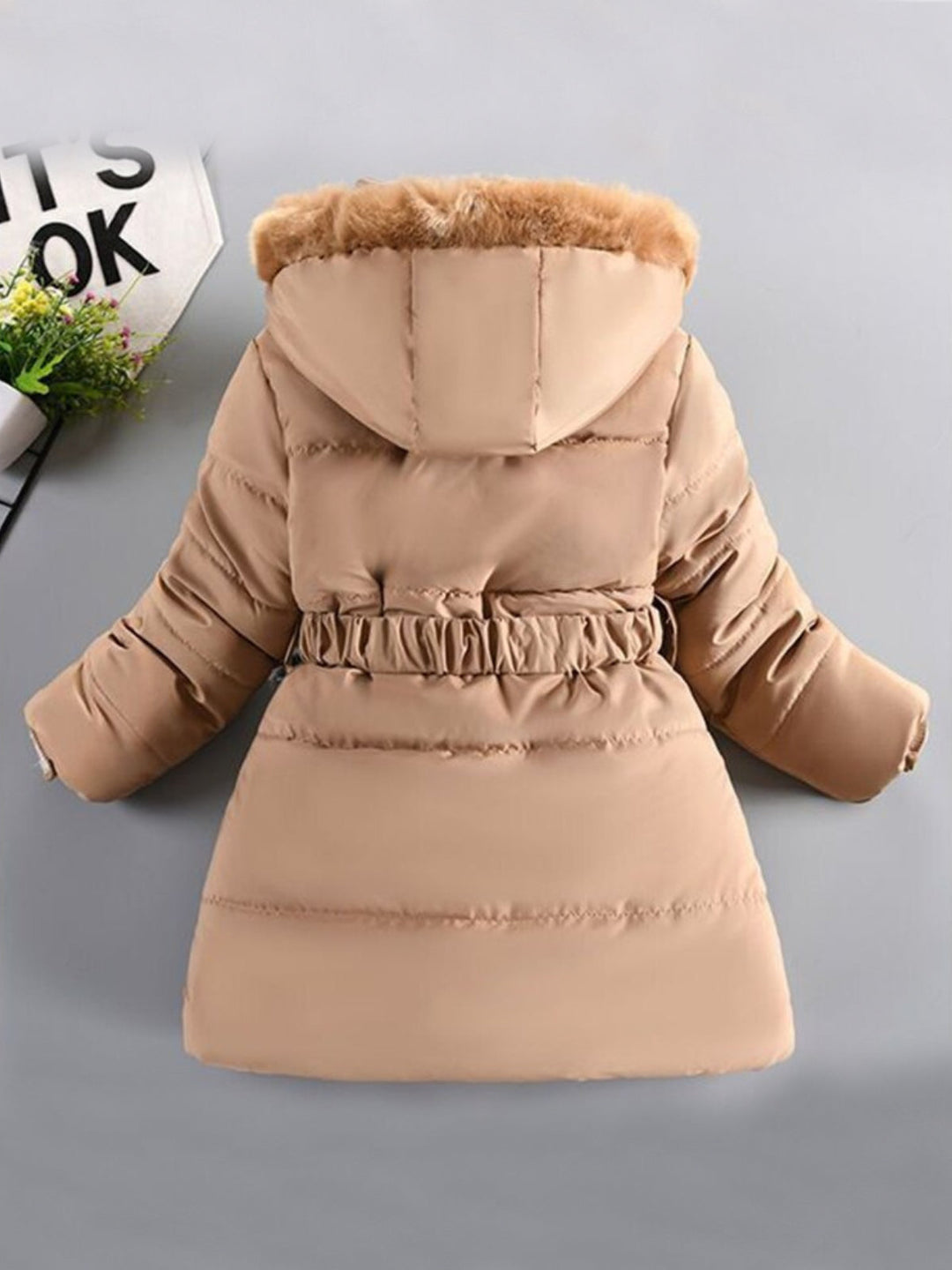 Chill and Chic Pearl Embellished Winter Jacket