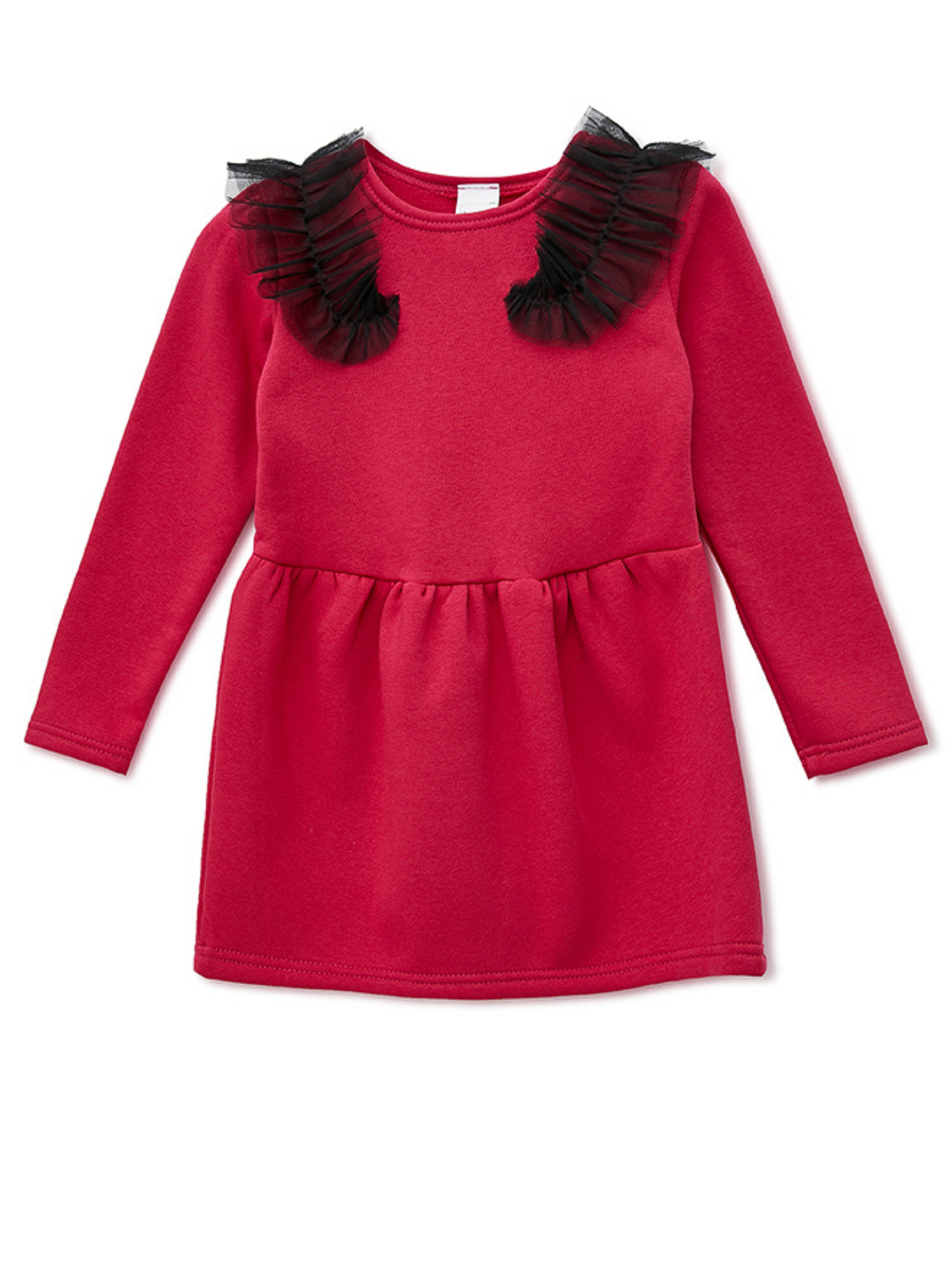 Adorable Pink Tulle Shoulder Tunic by Kids Couture