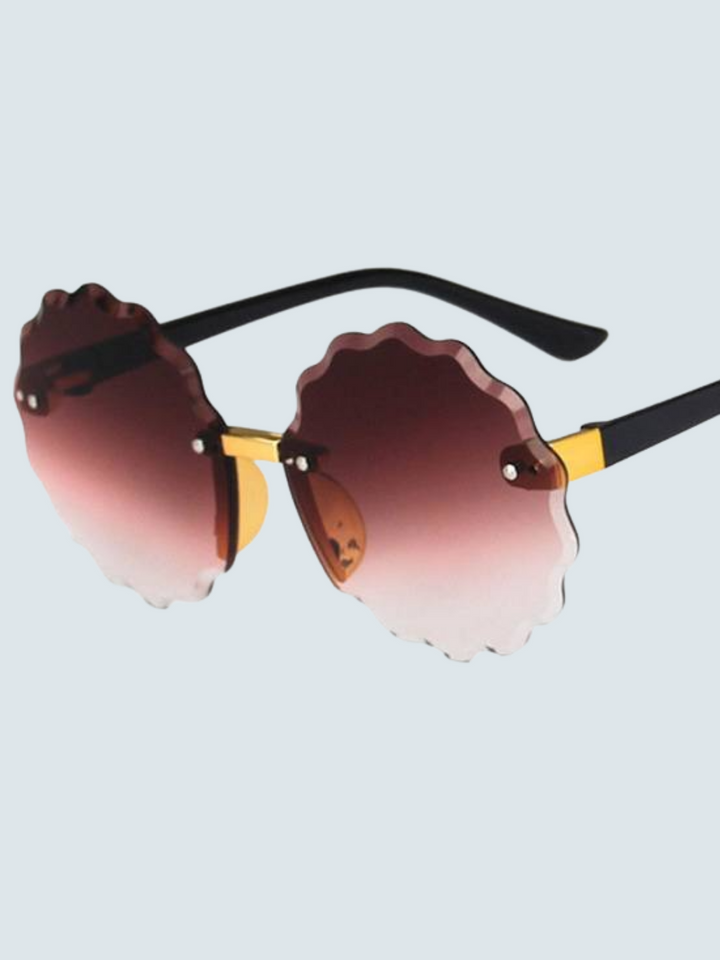 Girls Mirror Mirror Round Sunglasses