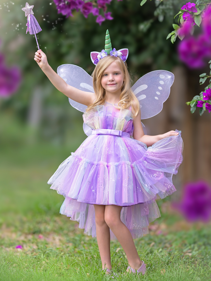 Enchanted Unicorn Fairy Halloween Costume Dress