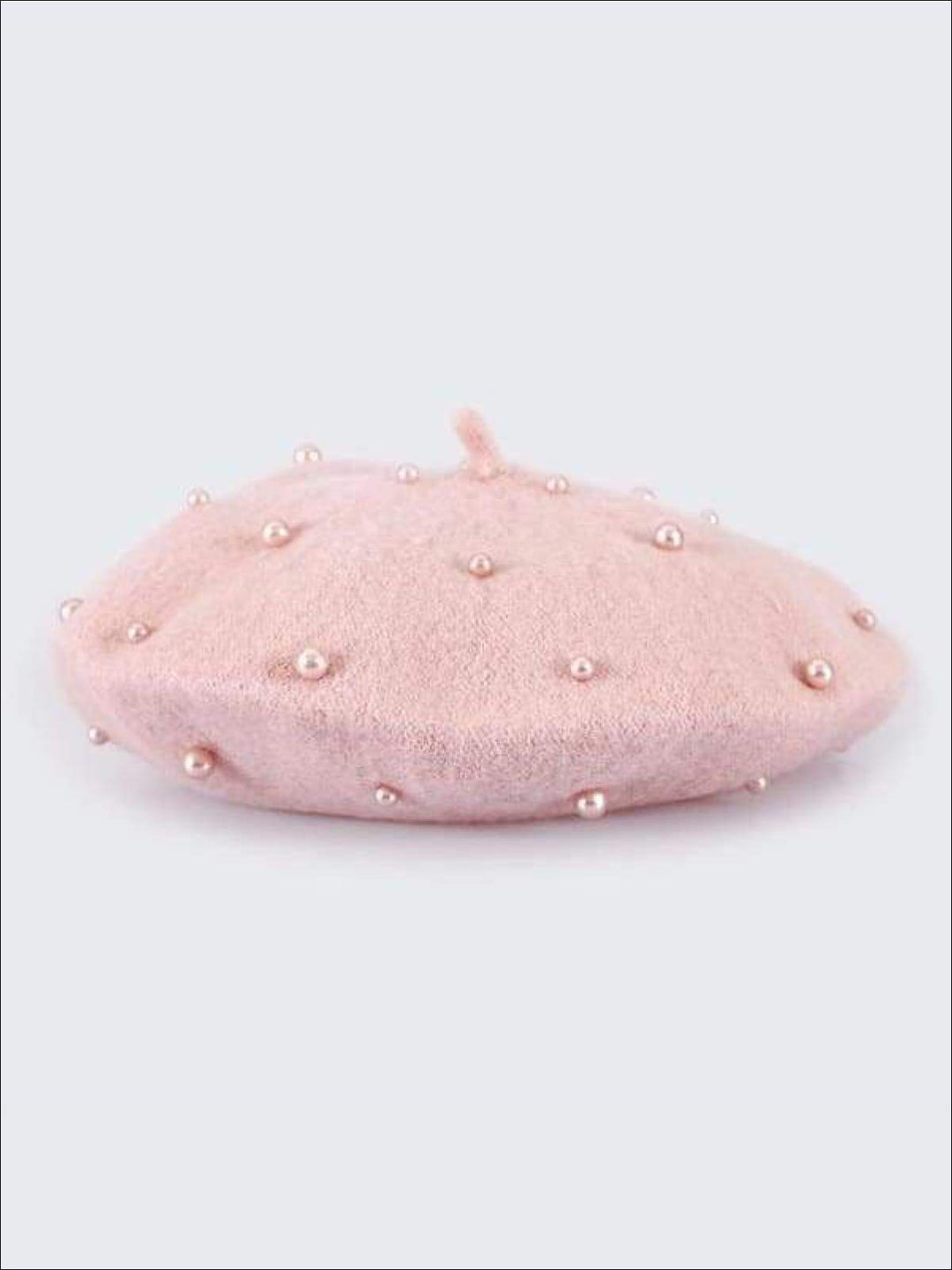 Girls Preppy Pearl Beret