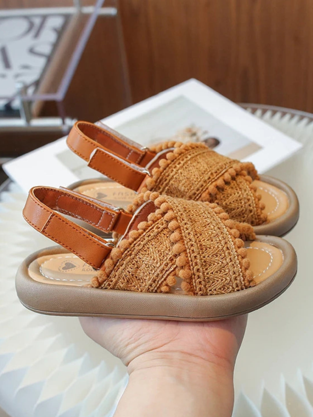 Boho Chic Crochet Summer Sandals