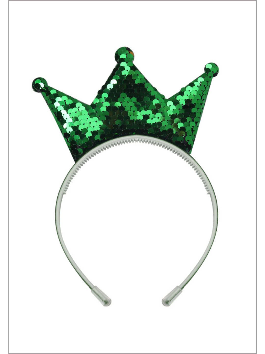 Queen Of Cuteness Sequin Crown Headband