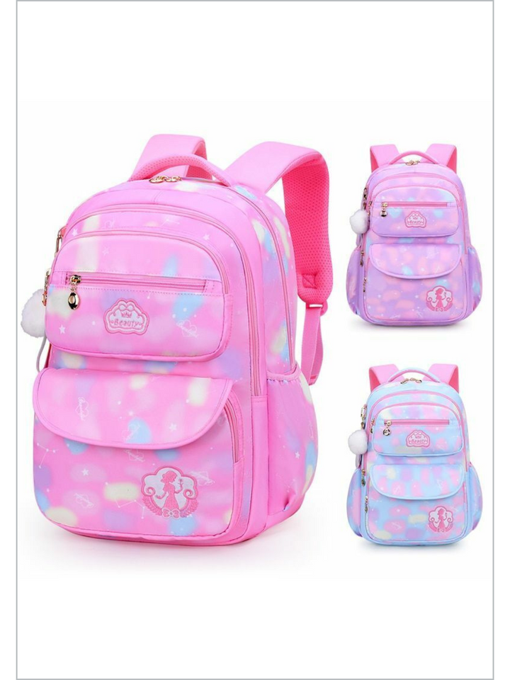 Back To School Accessories | Pastel Beauty Backpack | Mia Belle Girls