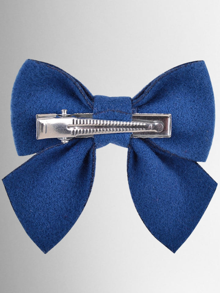 Girls Like to Get Pretty Felt Hair Bow Clip