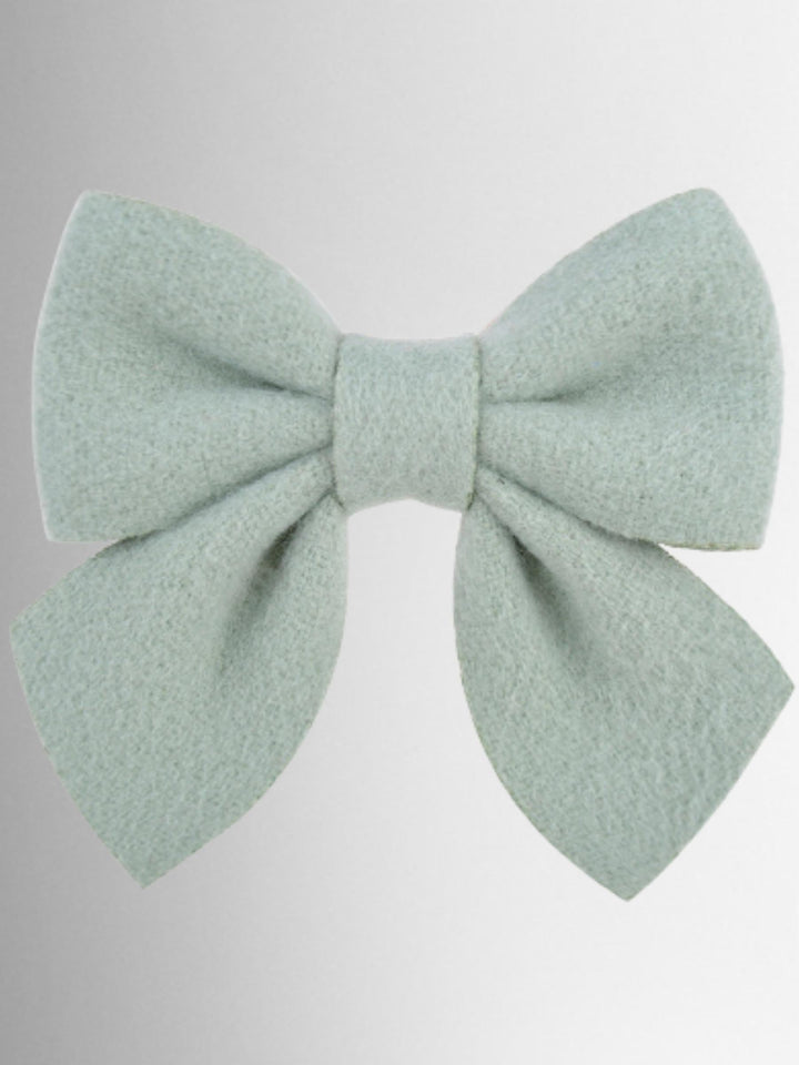 Girls Like to Get Pretty Felt Hair Bow Clip