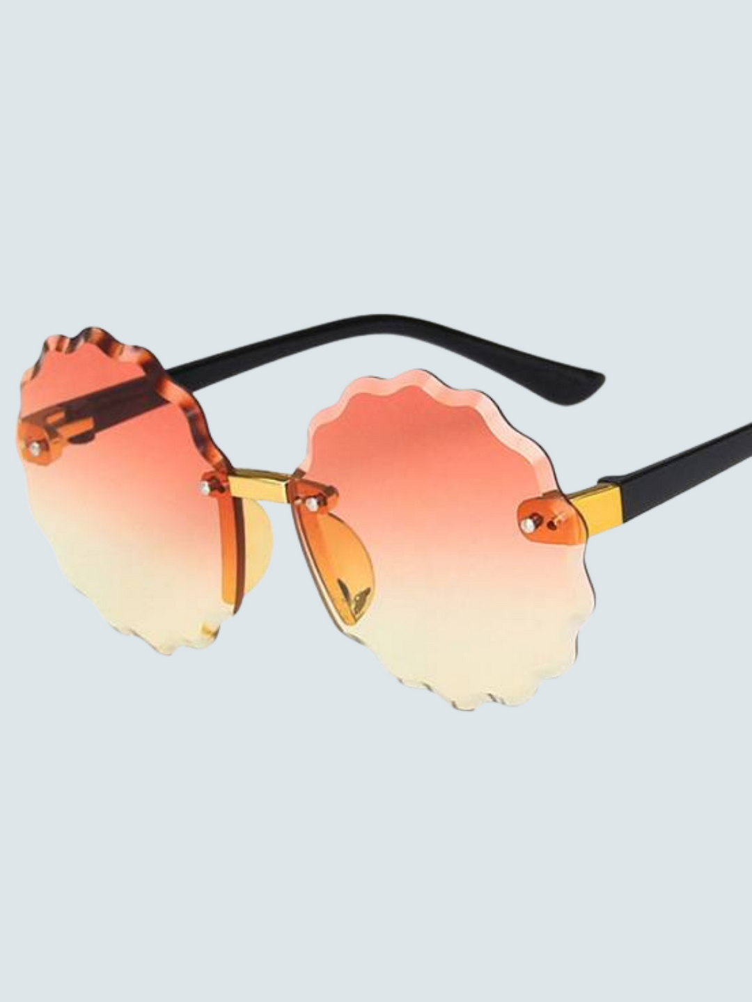 Girls Mirror Mirror Round Sunglasses