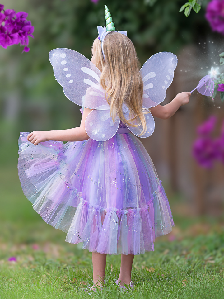 Enchanted Unicorn Fairy Halloween Costume Dress