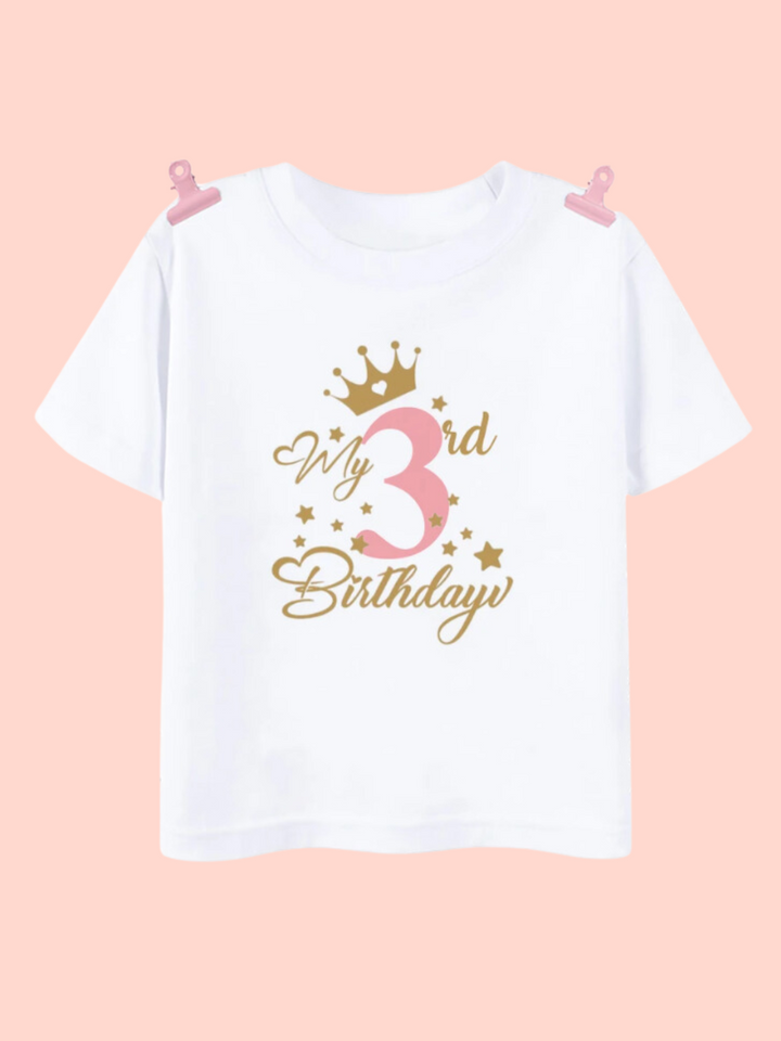 Birthday Royal Celebration Tee – Perfect for Little Ones!