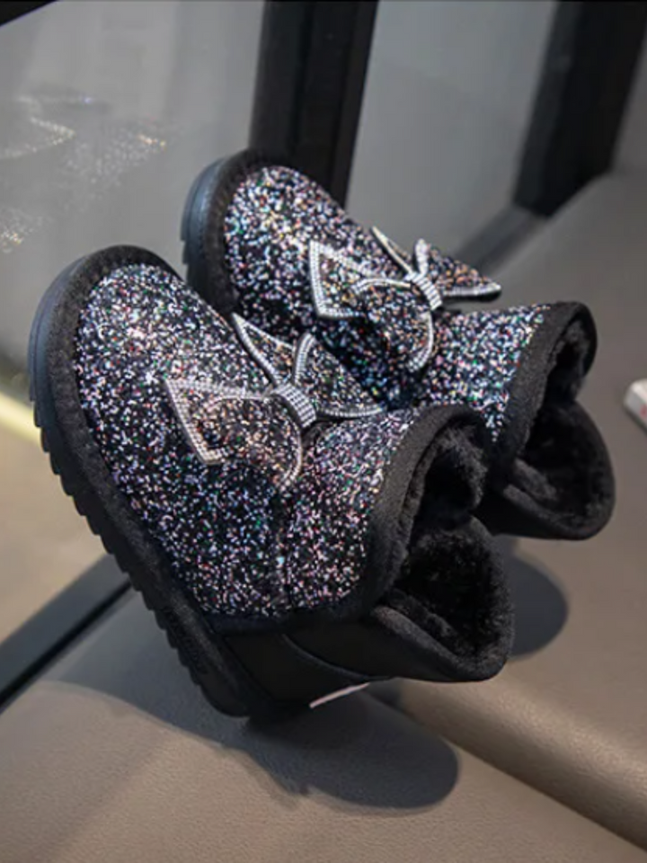 Mia Belle Girls Glitter Snow Boots | Shoes By Liv & Mia