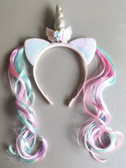 Girls Unicorn Chic Candy Curls Headband