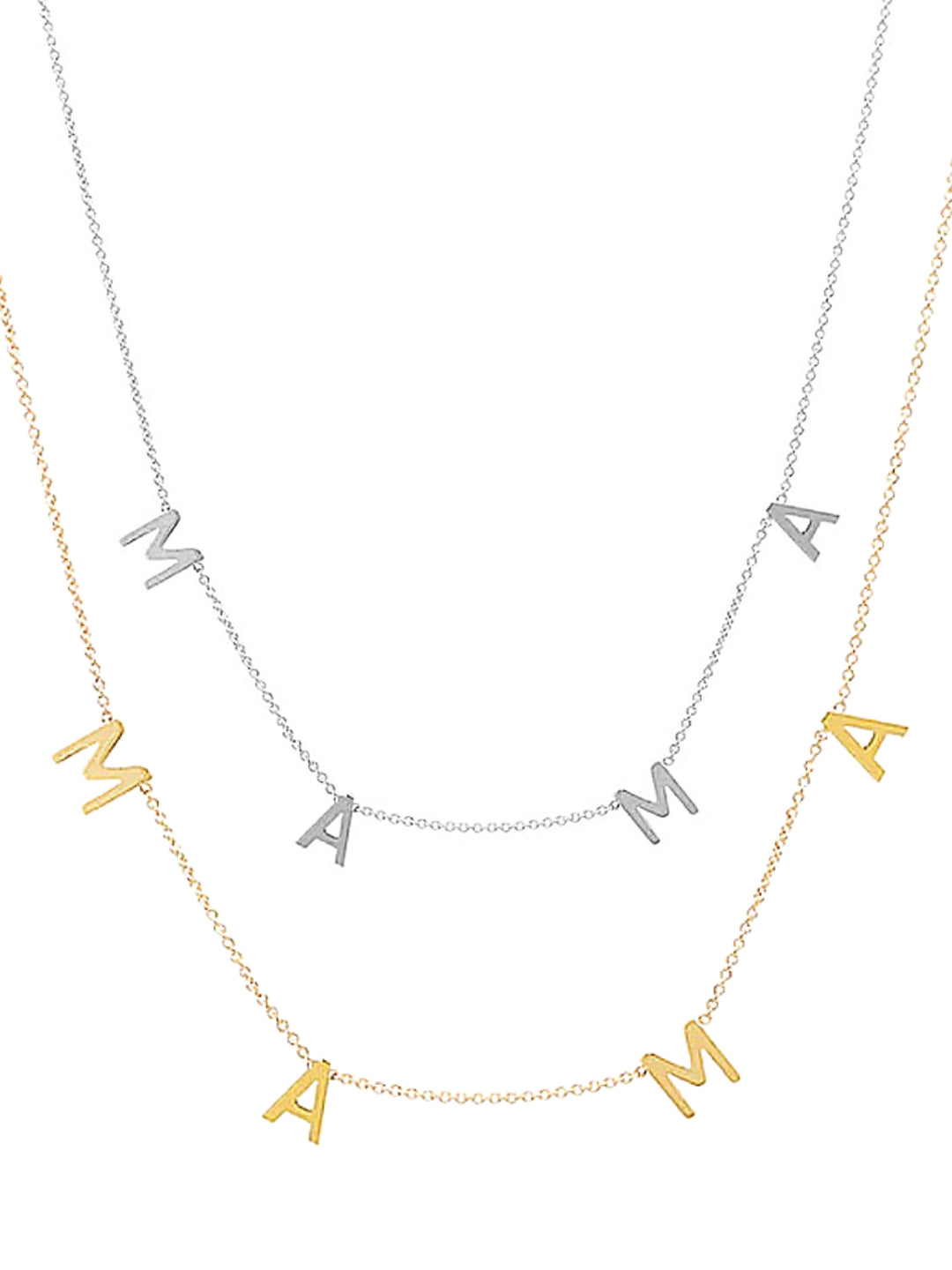 "MAMA" Charm Necklace
