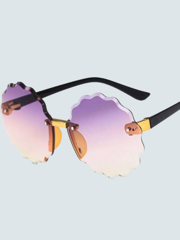 Girls Mirror Mirror Round Sunglasses
