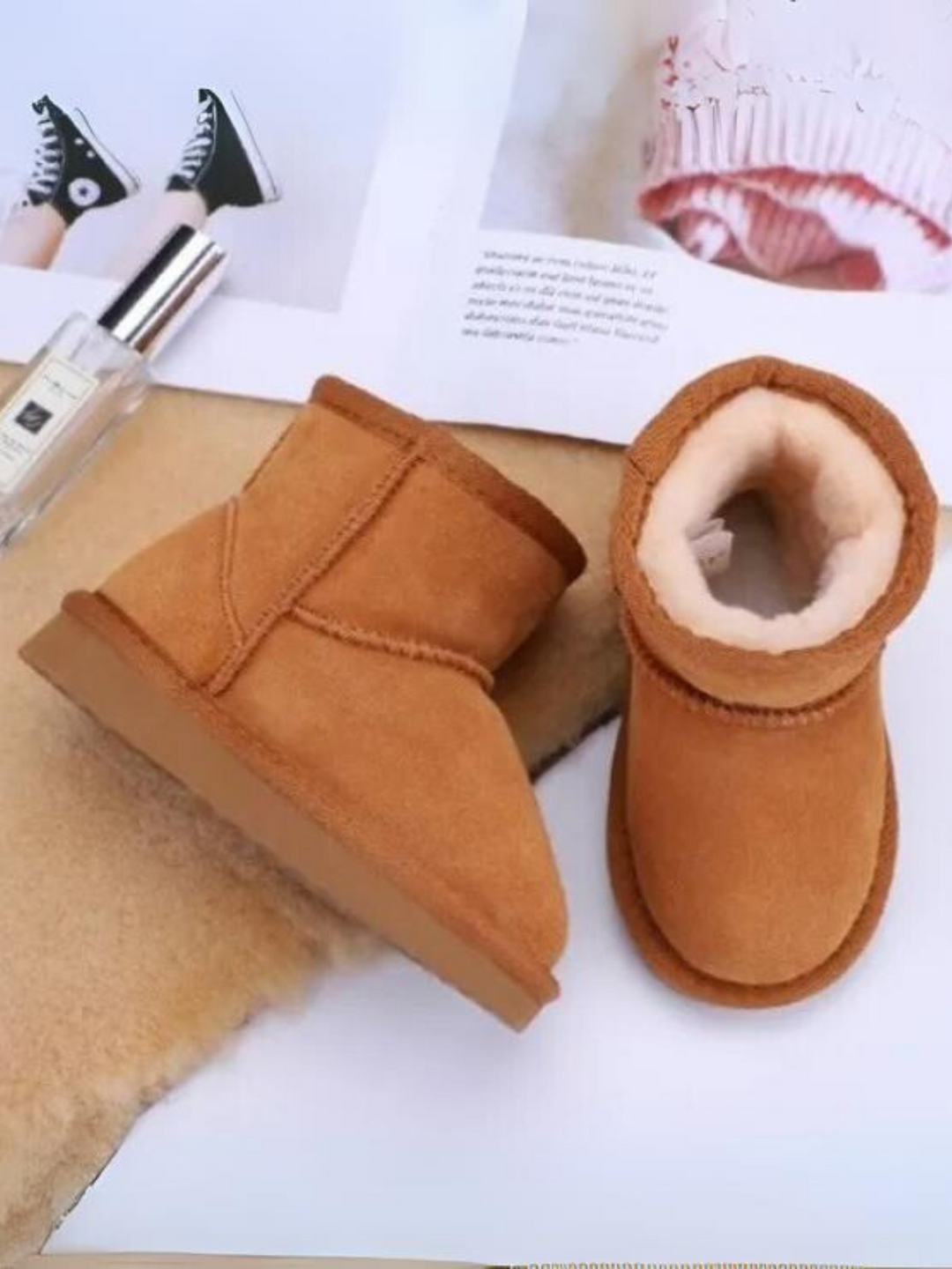 Mia Belle Girls Fleece Lined Boots | Shoes By Liv & Mia