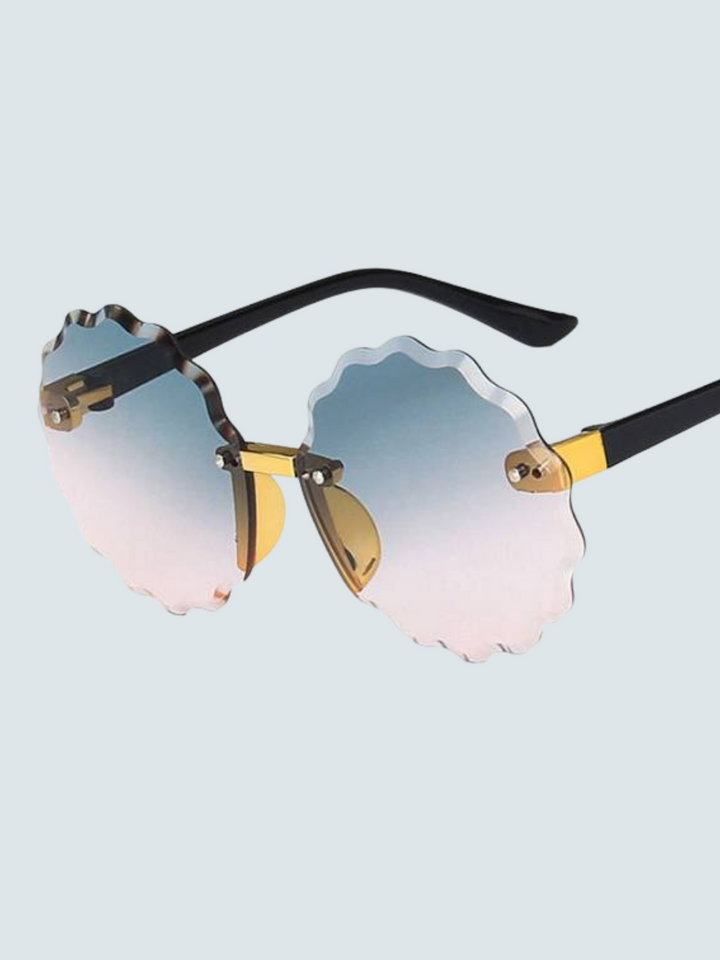 Girls Mirror Mirror Round Sunglasses