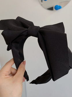 Silk Big Bow Headband