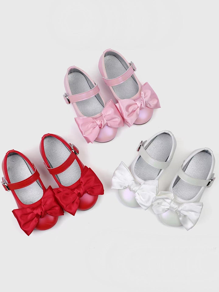 Mia Belle Girls Bow Mary Jane Shoes | Shoes By Liv and Mia