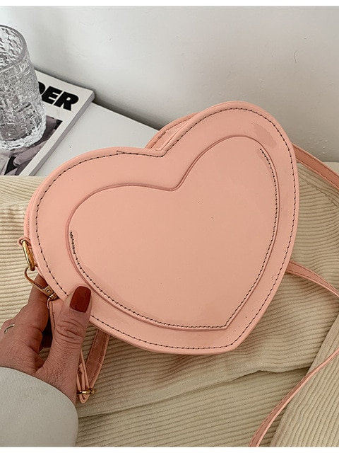 Little Girls Accessories | Heart Shaped Adjustable Crossbody Purse