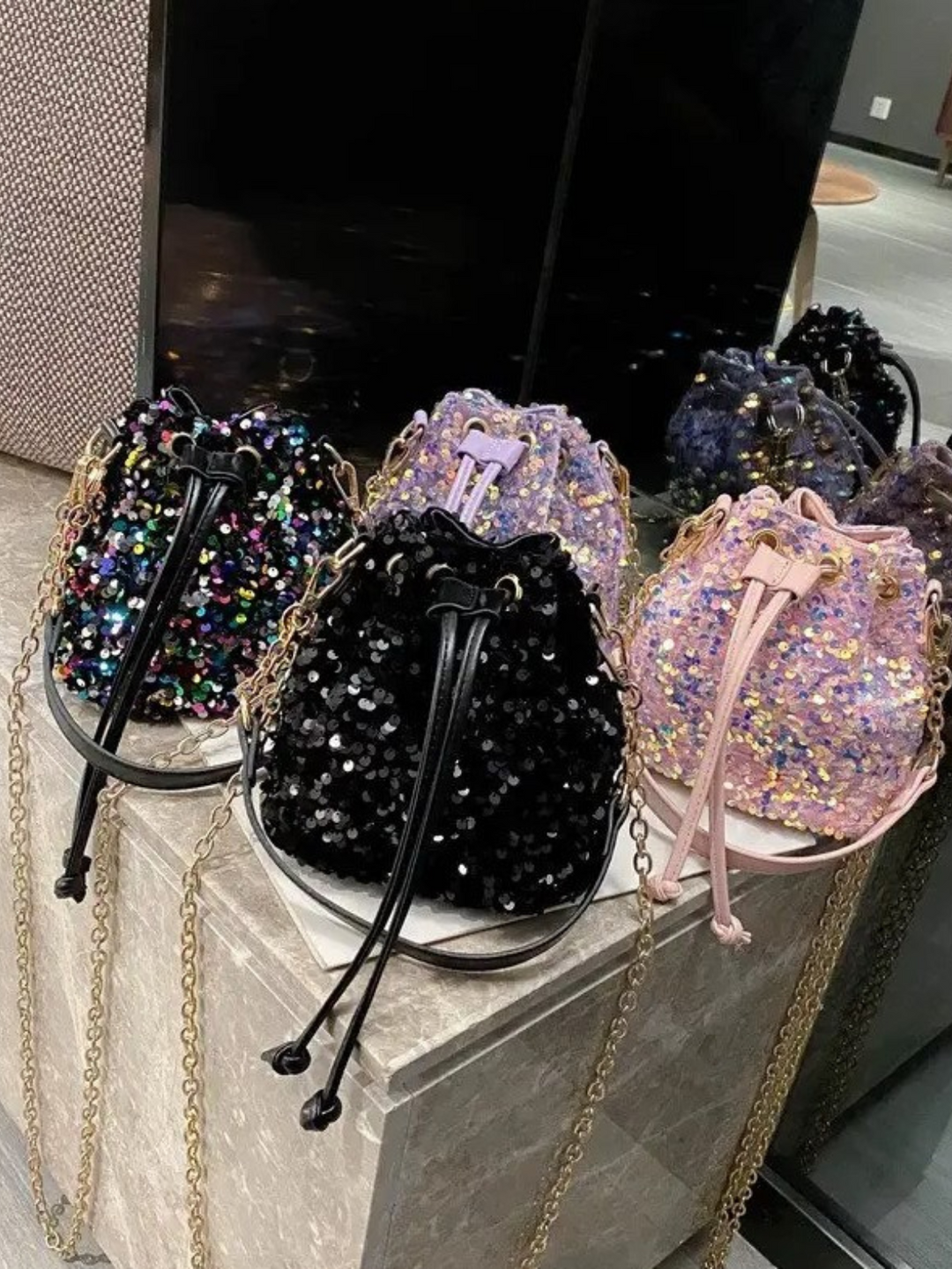 Girls Clothing Accessories | Stunning Sparkle Sequin Mini Handbag
