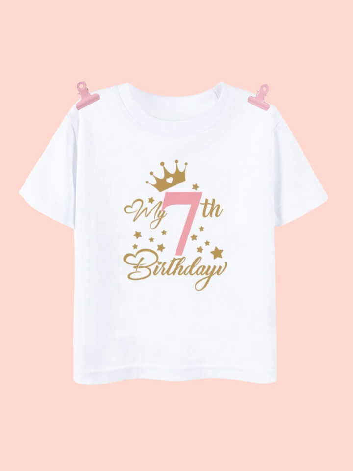 Birthday Royal Celebration Tee – Perfect for Little Ones!