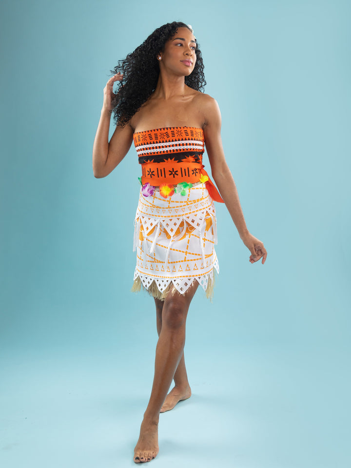 Mommy and Me Polynesian Princess 3-Piece Costume Set