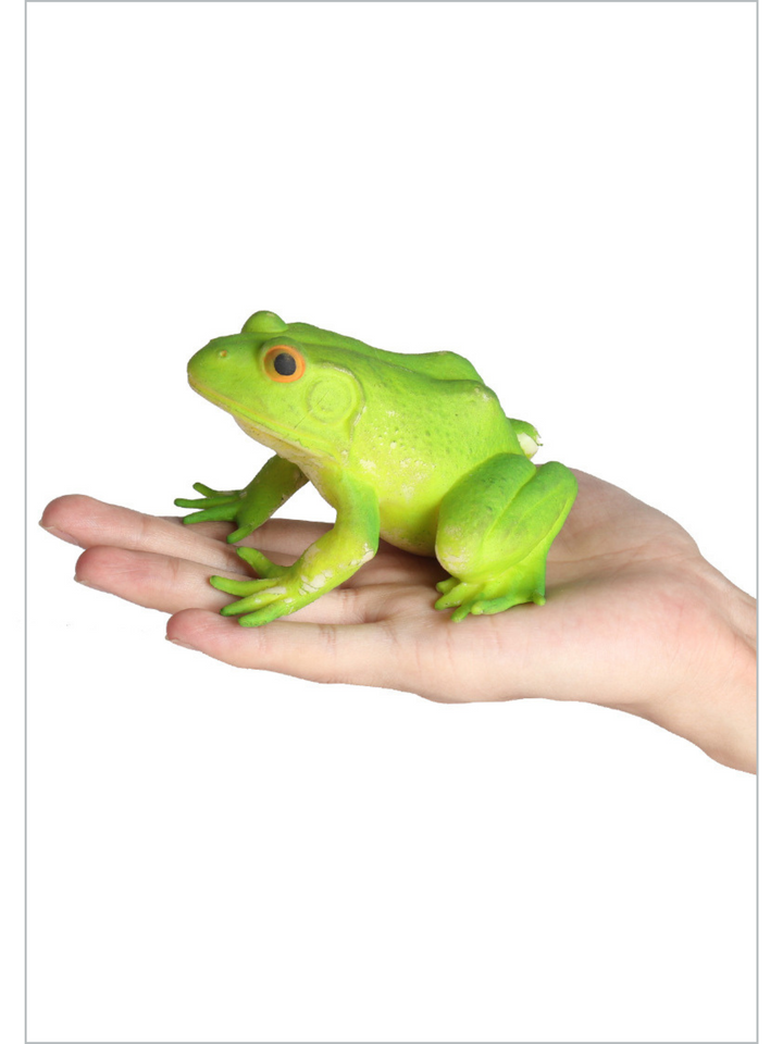 Kids Halloween Accessories | Girls Toy Rubber Frog Flexible Figurine
