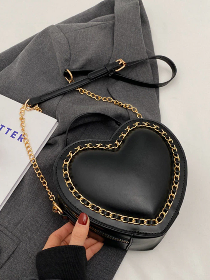 Mia Belle Girls Heart-Shaped Crossbody Bag | Girls Accessories