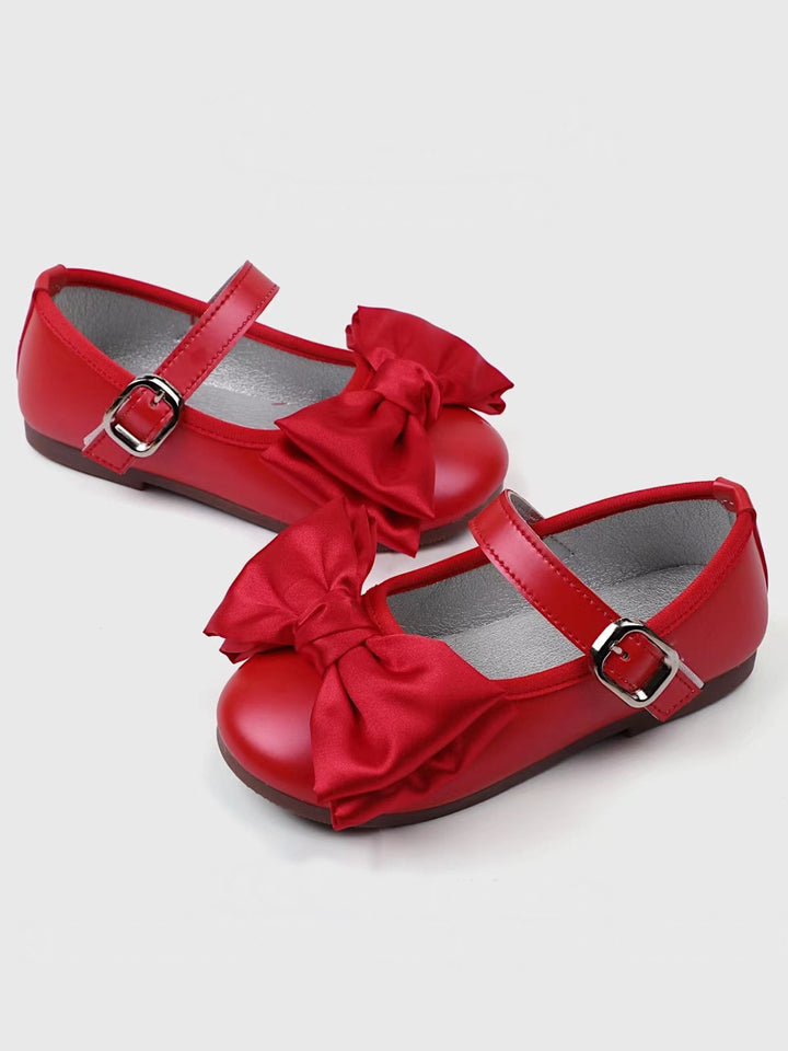 Mia Belle Girls Bow Mary Jane Shoes | Shoes By Liv and Mia