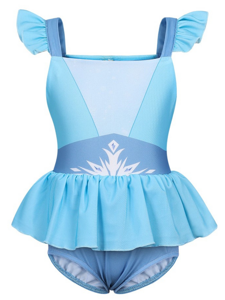 Mia Belle Girls Ice Princess One Piece Swimsuit | Resort Wear