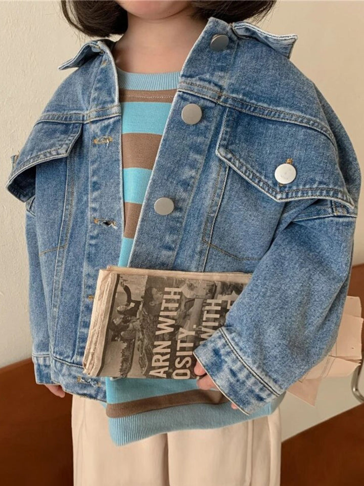 Mia Belle Girls Denim Jacket | Girls Casual