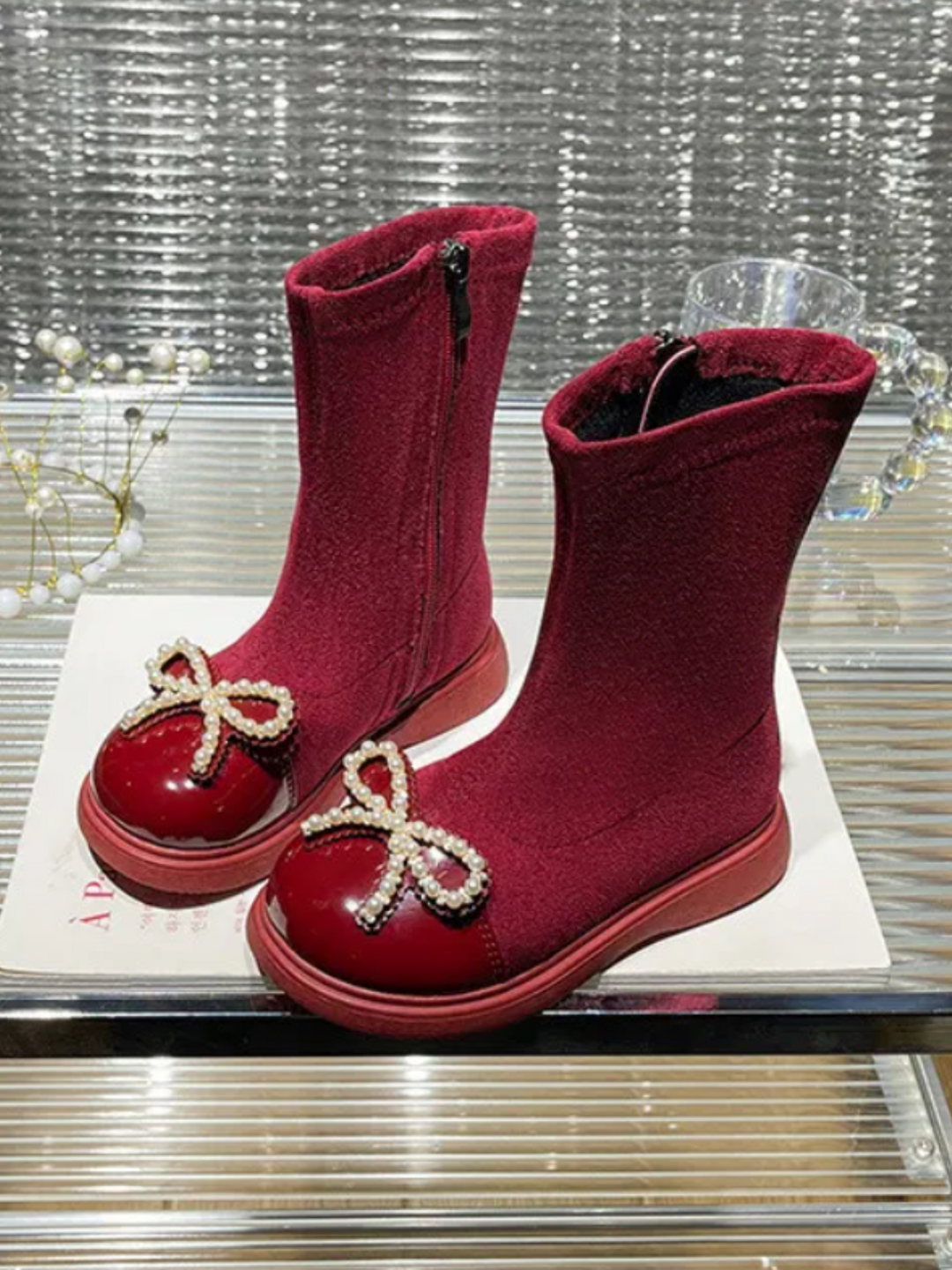 Mia Belle Girls Suede Boots | Shoes By Liv & Mia