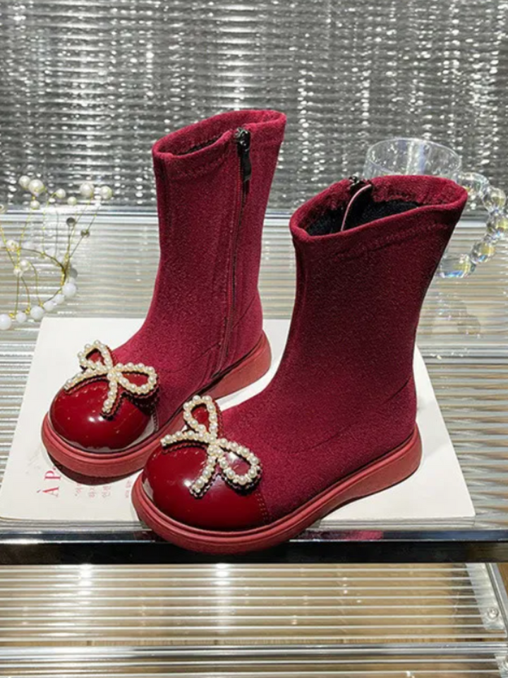 Mia Belle Girls Suede Boots | Shoes By Liv & Mia
