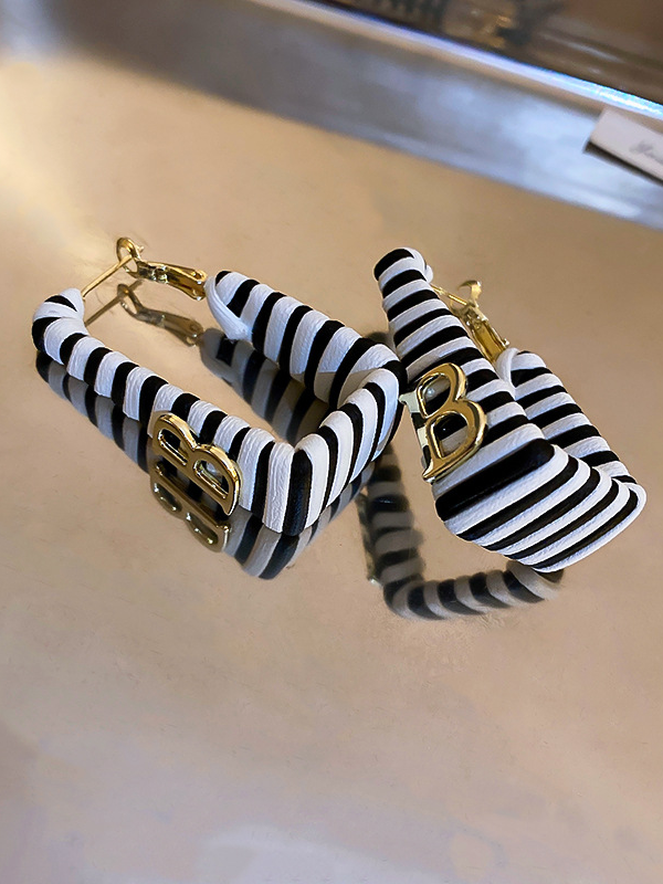 Halloween Accessory | Beetlejuice Inspired Earrings - Mia Belle Girls