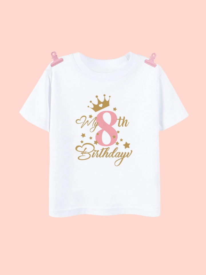 Birthday Royal Celebration Tee – Perfect for Little Ones!