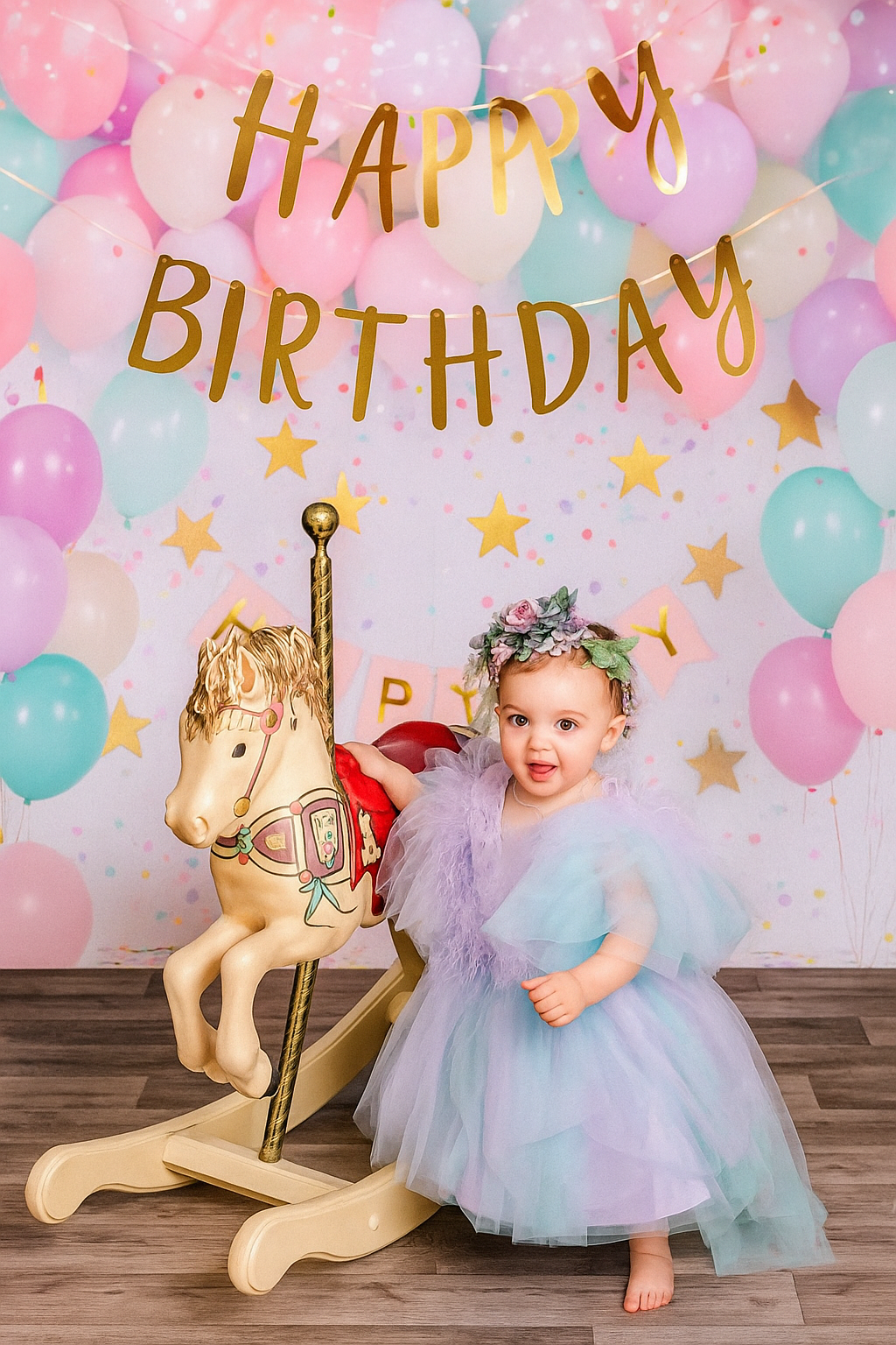 Fairytale Fantasy Hi-Lo Tulle Special Occasion Dress