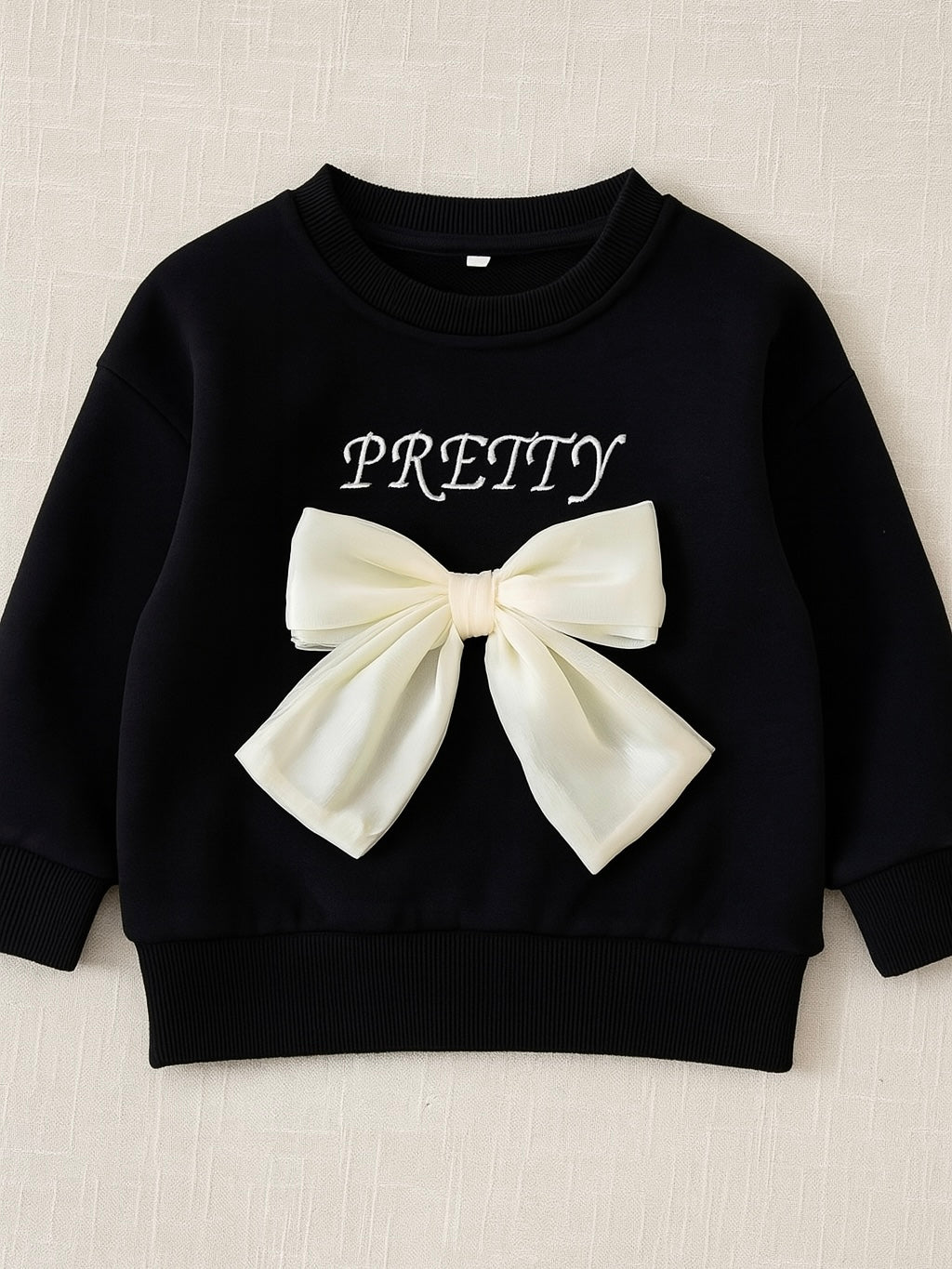 Pretty Statement Bow Sweatshirt