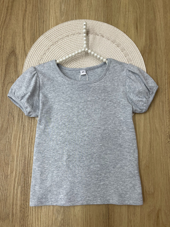 Everyday Puff Sleeve Essential Tee